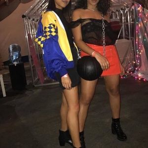 Vintage checkered puma jacket